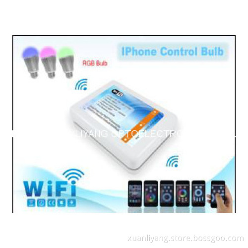 LED bulb with wifi controlCRI:80 E27/B22 /E26